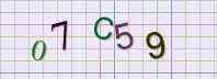 This is a captcha-picture. It is used to prevent mass-access by robots. (see: www.captcha.net)